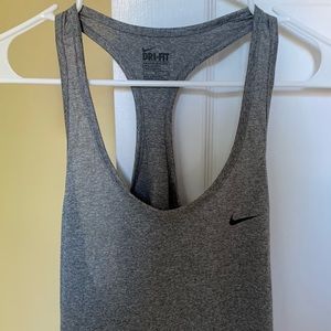 Nike Dri-Fit Gray Razorback Tank Top